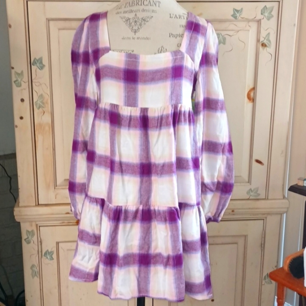 BP Plaid Dress